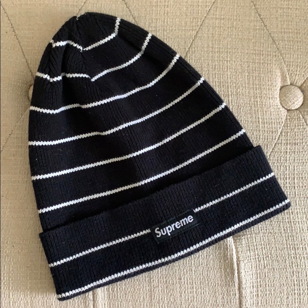 Supreme Beanie | Black and White